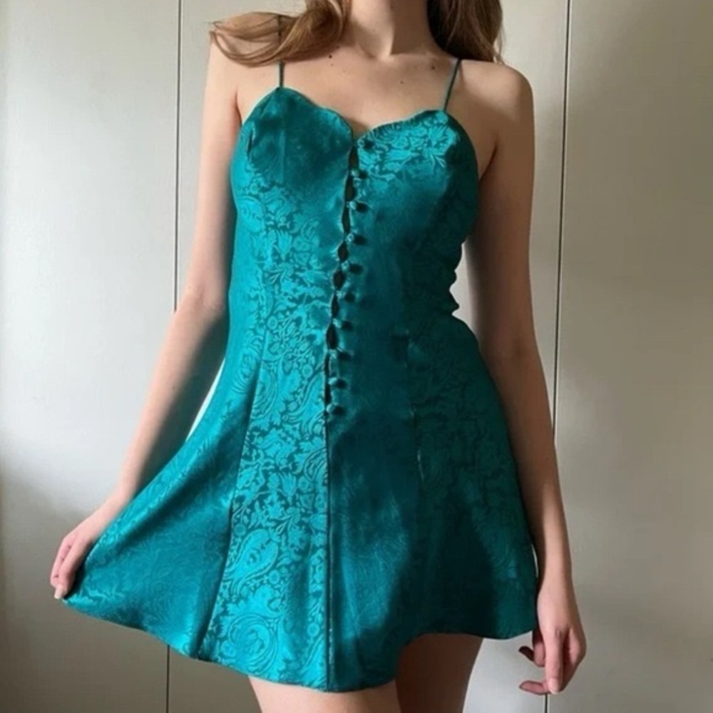 Victoria's Secret Vintage Gold Label Chemise Slip Nighty